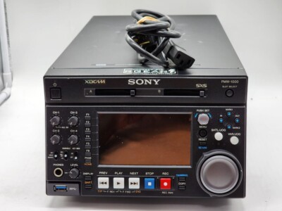 Sony PMW-1000 Compact XDCAM HD/SD SxS Memory Recording Deck w