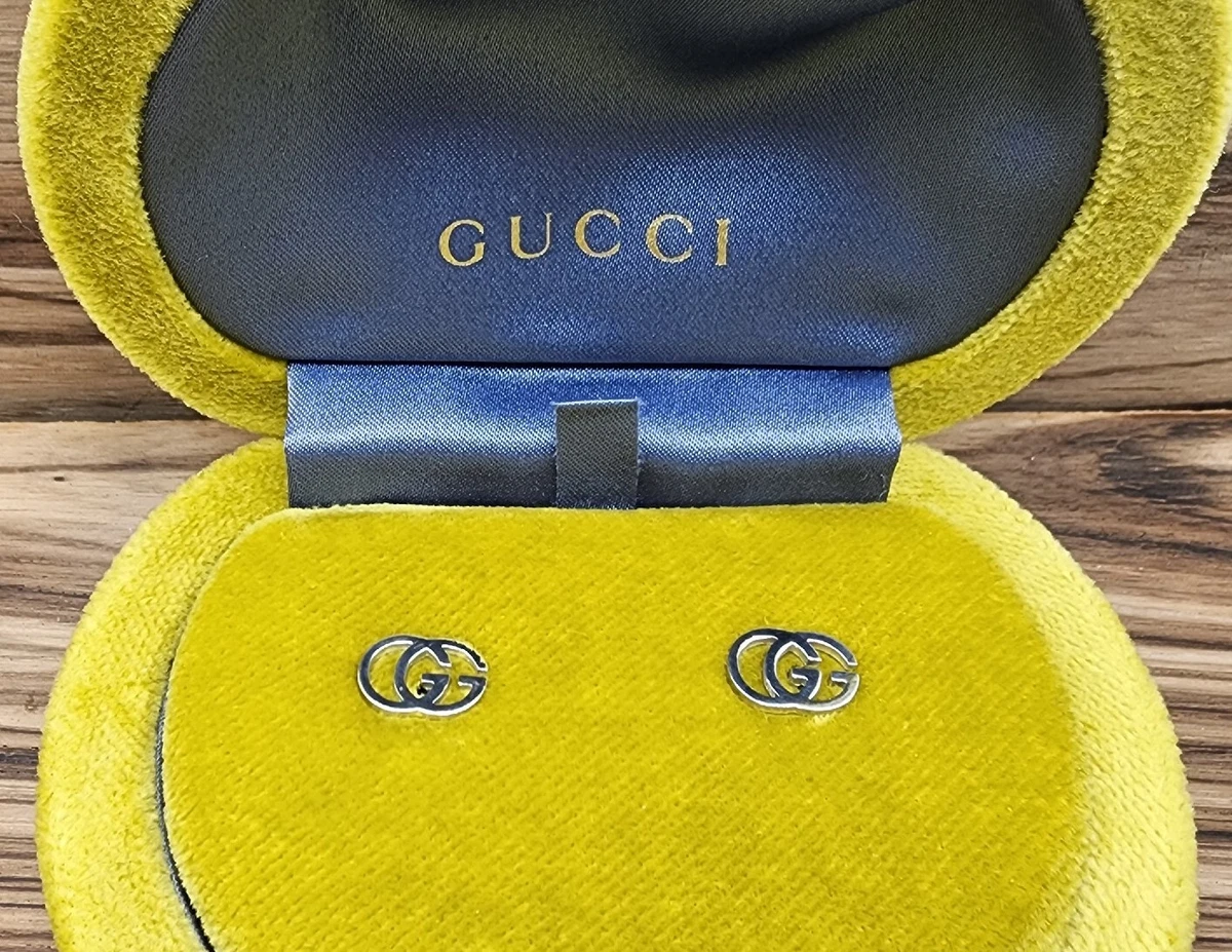 Gucci gg stud earrings discount