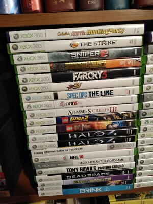 Xbox 360 Games w/ Manuals ~ Better then VG Condition!