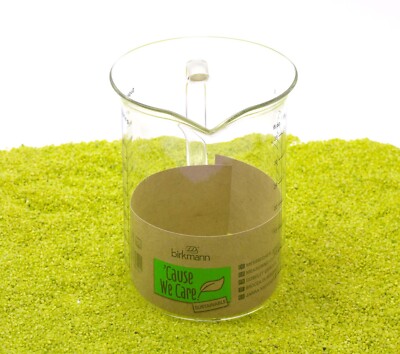 RBV Birkmann `Cause We Care Messbecher Messkanne Messkrug 1l aus Glas