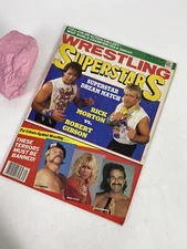 Wrestling Superstars Magazine Spring 1987 Rick Morton vs Robert Gibson Cover WWF