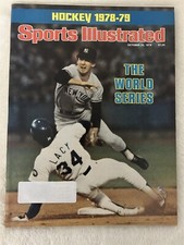 1978 Sports Illustrated WORLD SERIES New York YANKEES vs LA DODGERS Fred STANLEY