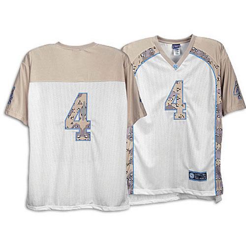 NEW NCAA UNIVERSITY OF NORTH CAROLINA UNC ARMY CAMOUFLAGE FOOTBALL