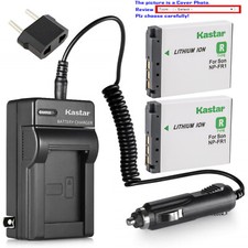 Kastar Battery AC Charger for Sony NP-FR1 Sony Cyber-Shot DSC-T30/B Camera