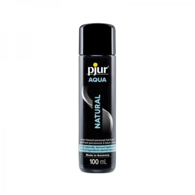 Pjur Aqua Natural Water Based Personal Lubricant Lube 3.4oz