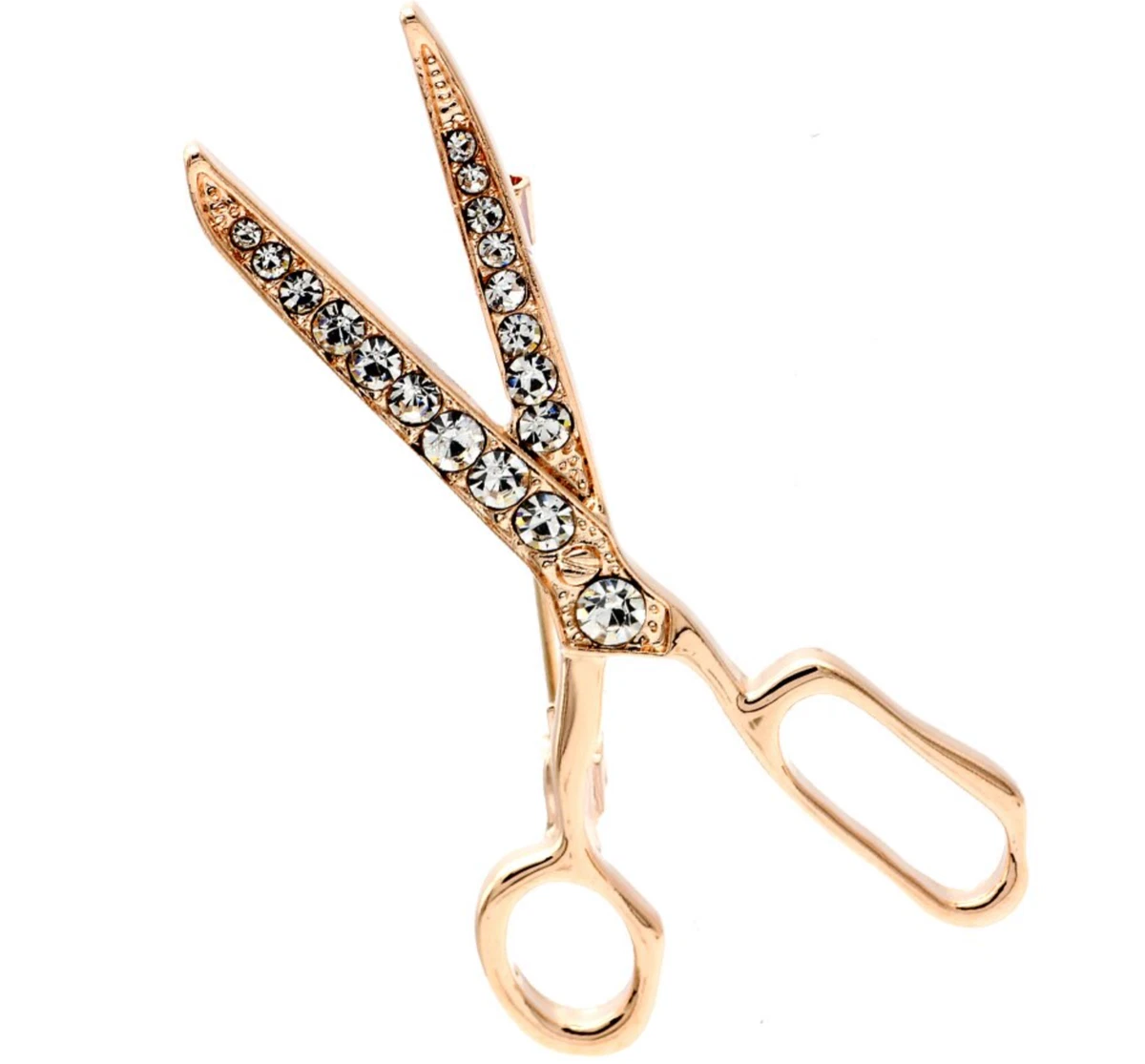 Scissors brooch best sale