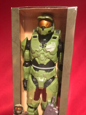 Halo Infinite 12'' INCH  MASTER CHIEF w/ RIFLE Figure *NEW* 2020 Wicked Cool Toys