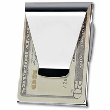 Double Sided Money Clip Slim Wallet Credit Card Cash Holder 24-3