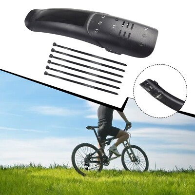 Lot De 2 Garde-boue Vélo – Avant Et Arrière, Plastique Flexible, Pour Route Et VTT, Tailles 61/66/68,6 Cm