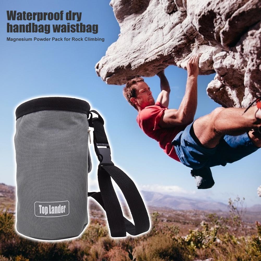 Rock Climbing Chalk Bag Nonslip Chalk Carrier Bag for Outdoor