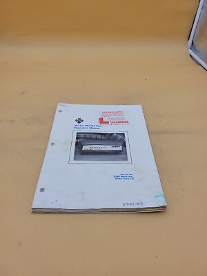 VEN TEL INC MD212 PLUS OWNERS OPERATORS INFORMATION GUIDE MANUAL BOOK 
