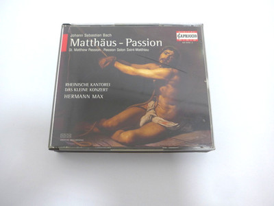 Matthäus Passion Rheinische Kantorei, Johann Sebastian Bach, 2xCD, sehr gut