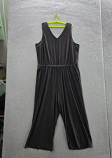 Old Navy Active Women Jumpsuit XXL Gray Breat...