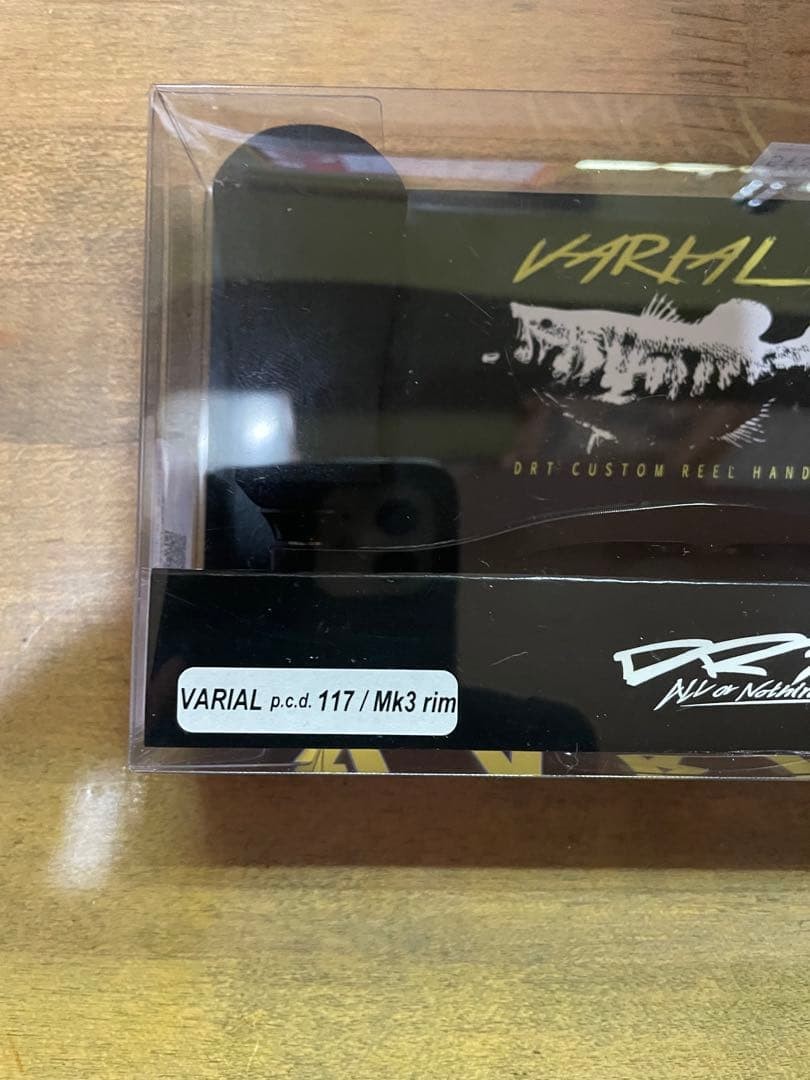 DRT VARIAL Handle 117mm for Baitcasting Reel Custom Tuning Japan Black finish - Image 2