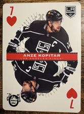 2021-22 O-Pee-Chee Playing Card ANZE KOPITAR - 7 of Hearts - LA Kings