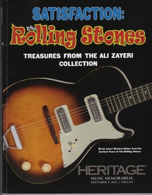 HERITAGE Auction Catalogue ROLLING STONES Jagger, Richards, Wood, Watts Dec 2025