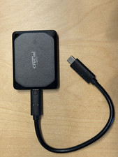 Crucial X10 Pro 1TB USB-A Portable External SSD (CT1000X10PROSSD9)
