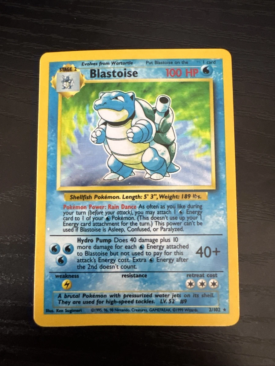Blastoise 002/102 Base Set for sale | eBay