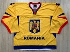 IIHF ROMANIA Game Worn Ice Hockey Jersey Tackla Size Women XL #5 ISTVAN