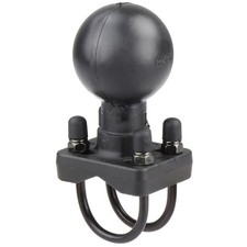 RAM-D-235-1U RAM Double U-Bolt Ball Base for 1.25" - 1.5" ...
