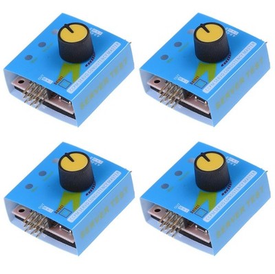 4Pcs RC servo Tester with 3 Modes to Check servo or ESC, able to Easily detec...
