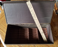 Vintage 8 Track Carrying Storage Case Holds 24 Tapes Cassettes 1970s NO HANDLE