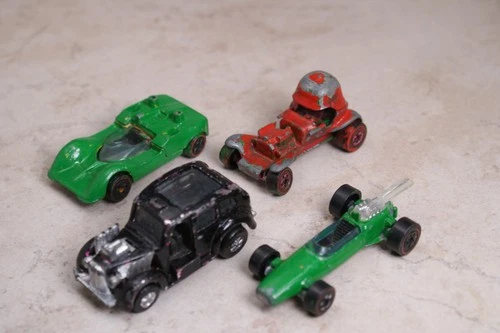 Four Original Hot Wheels Redlines - "Kid Paints" - 1 Bid -Free shipping!!