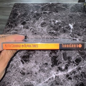 Keith Courage in Alpha Zones (TurboGrafx-16, 1989) CIB Game Complete With Manual