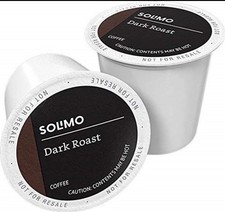 Solimo Dark Roast Coffee Pods 100 Ct Keurig K-Cup New Sealed Box EXP - NOV/2026