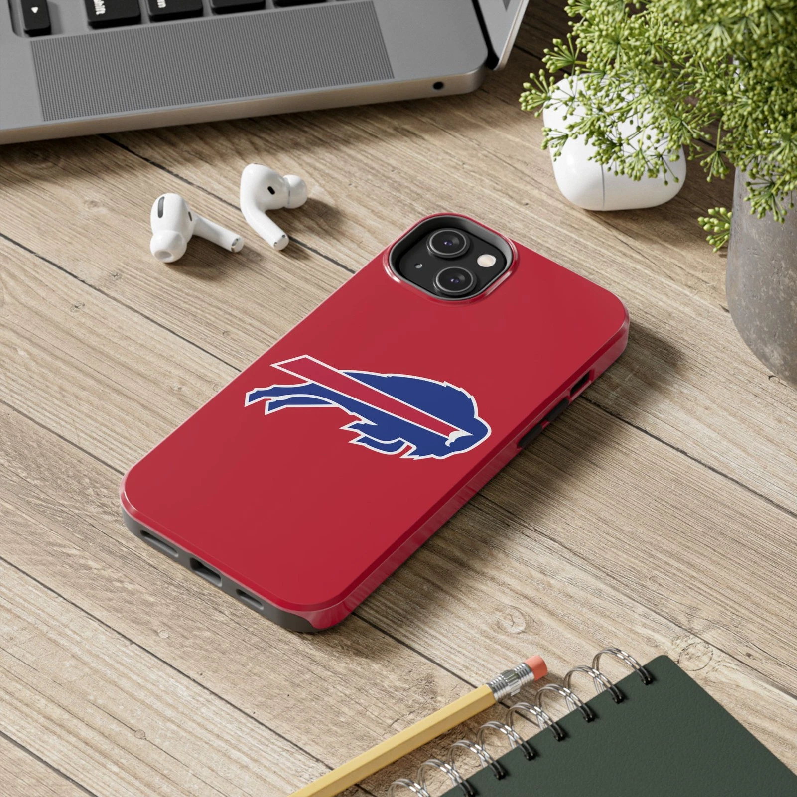 Buffalo Bills Red Tough Phone Case for iPhone