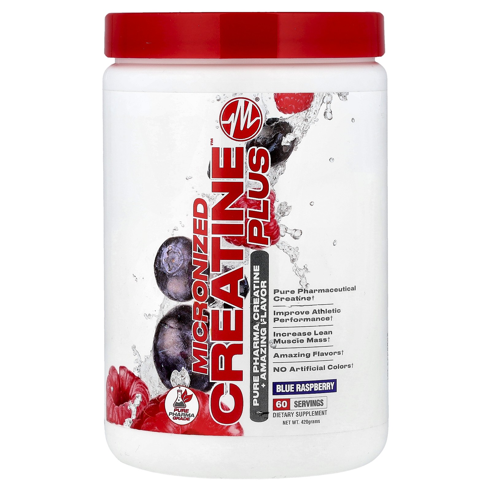 Micronized Creatine Plus Blue Raspberry 420 g 5090₽