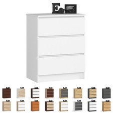 Kommode AKORD K60 mit 3 Schubladen B60 x H77 x T40 cm