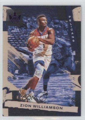 2021-22 Panini Court Kings Violet 37/49 Zion Williamson #62 13hf
