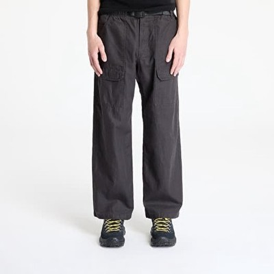 Gramicci Canvas EQT Pant Deep Brown XL Hemp Blend Loose Fit Cargo Climbing NEW