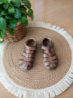 Sandalen Bisgaard Gr.26 Echt Leder Klettverschluss