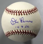 Don Larsen Signed Major League Baseball Autograph 10-8-56 Inscription