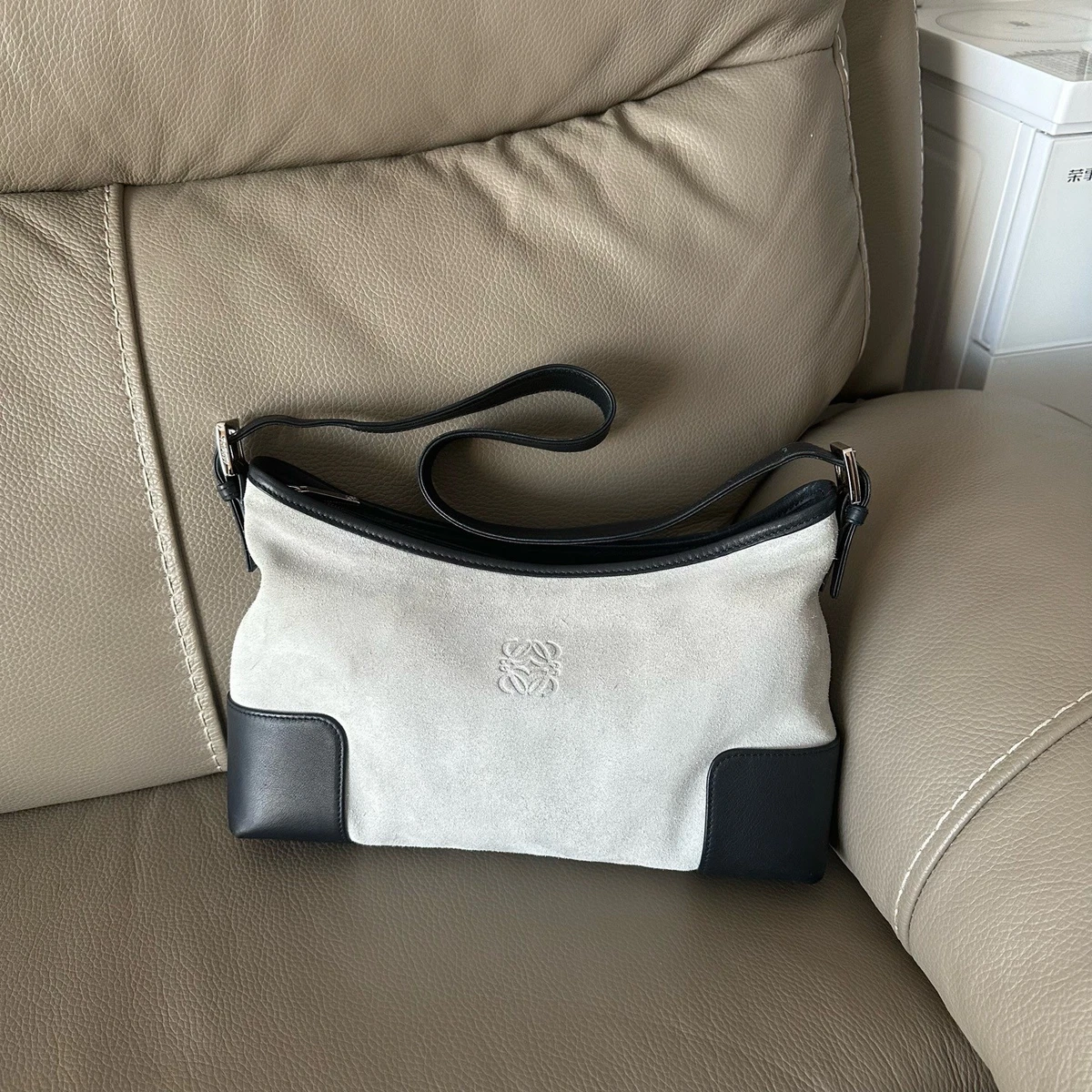 Loewe Suede Shoulder Bags for Women for sale - eBay
