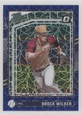 2024 Panini Donruss Optic Rated Prospects Blue Velocity Prizm Brock Wilken 14lc