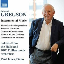Image of Edward Gregson Instrumental Music CD