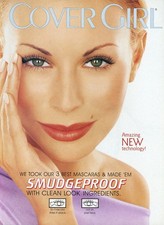 Revista COVER GIRL AD #086 RARO 1999 OOP NIKI TAYLOR Lonneke Engel 2 caras