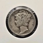 1942-D Mercury Dime 90% Silver US Mint Denver