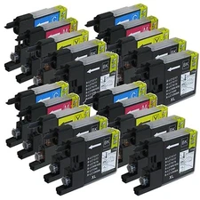 *20 Pack LC75 LC-75 Ink Cartridge For Brother MFC-J625DW MFC-J825DW MFC-J5910DW
