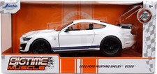 Jada 1/24 Big Time Muscle 2020 Ford Mustang Shelby GT500 White 32663
