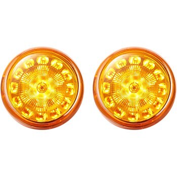 Custom Dynamics PB-A-1157 Amber Bullet Style 1157 ProBeam LED Signal Inserts - Picture 1 of 1