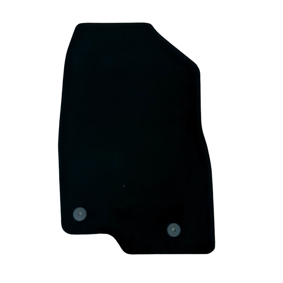 Alfombrillas delanteras de terciopelo para coche para Mazda 3 impermeables forros de alfombra negras nuevas 2 piezas Foto 4 de 4