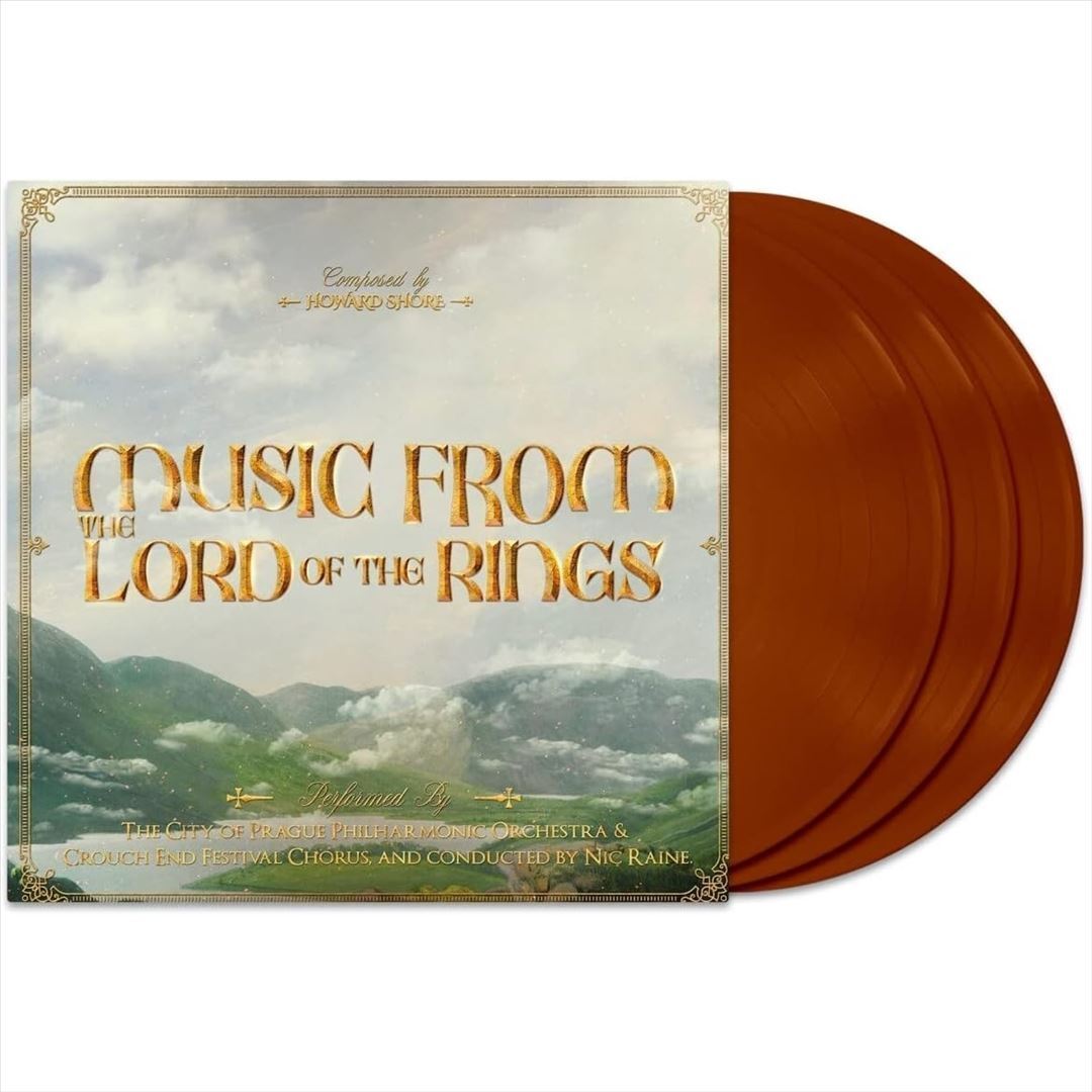 CITY OF PRAGUE PHILHARMONIC ORCHESTRA - THE LORD OF THE RINGS TRILOGY (3LP) NEW 