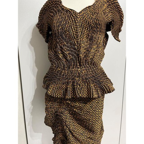 Used Issey Miyake Collection Tops And Skirts Size L Black Orange eBay