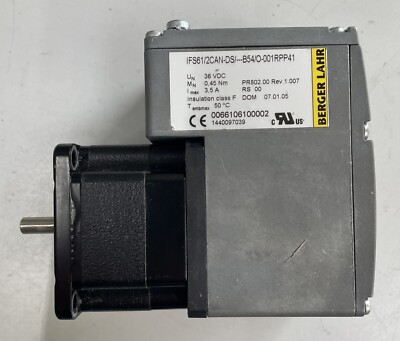 3~Brushless Servomotor Berger Lahr IFS61/2CAN-DS/ -B54/O-001RPP41