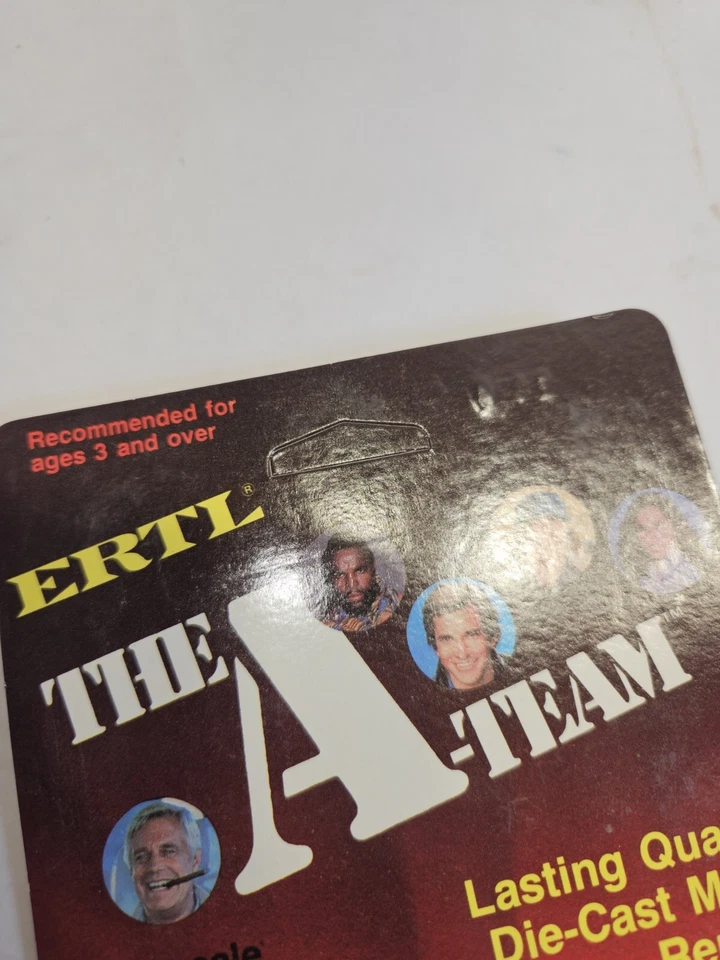 ERTL 1823 - The A Team Van Unpunched - 1/64 Scale W/Clamshell Case Blems - Image 3 of 4