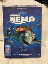 Finding Nemo DVD 2003 2-Disc Set Collectors Edition Nice Condition Free Shipping